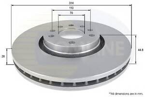 Гальмівний диск для моделей: HOLDEN (VECTRA, VECTRA), OPEL (VECTRA, VECTRA, SIGNUM, VECTRA), SAAB (9-3,9-3,9-3), VAUXHALL...