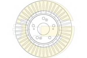Гальмівний диск для моделей: HONDA (ACCORD, ACCORD)