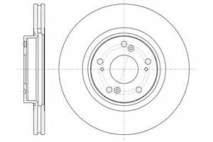 Гальмівний диск для моделей: HONDA (ACCORD, ACCORD)