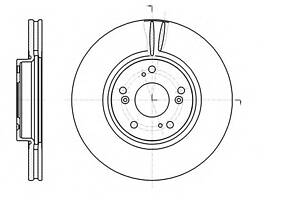 Гальмівний диск для моделей: HONDA (ACCORD, ACCORD)