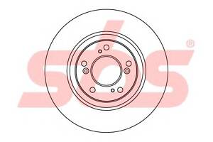 Гальмівний диск для моделей: HONDA (LEGEND, ACCORD, LEGEND)