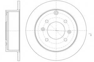 Тормозной диск для моделей: HSV (COMMODORE), HYUNDAI (SONATA,MATRIX,SONATA), KIA (MAGENTIS)