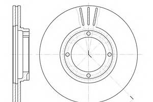 Тормозной диск для моделей: HYUNDAI (ACCENT, PONY,PONY,S-COUPE,PONY,PONY,ACCENT,PONY,PONY,ACCENT,ACCENT)