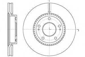 Тормозной диск для моделей: HYUNDAI (COUPE, COUPE,GETZ,TUCSON,SONATA,i30,i30,TIBURON,ix20), KIA (CARENS,SPORTAGE,MAGEN