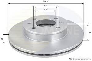 Тормозной диск для моделей: HYUNDAI (GETZ)