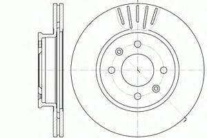 Тормозной диск для моделей: HYUNDAI (GETZ)