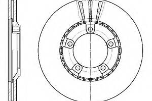 Тормозной диск для моделей: HYUNDAI (H100, H100,PORTER,PORTER,H100)