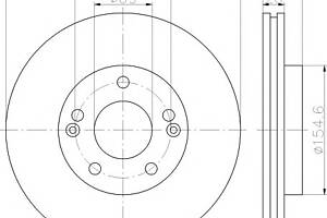 Тормозной диск для моделей: HYUNDAI (i30, i30,i30,i30), KIA (CEED,CEED,PRO,SOUL,CERATO,CERATO,CERATO,SOUL), KIA (DYK)