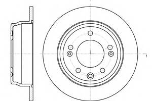 Тормозной диск для моделей: HYUNDAI (i30, i30,ix35,i30), KIA (CEED,CEED,PRO,SPORTAGE)