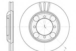 Тормозной диск для моделей: HYUNDAI (LANTRA, LANTRA,COUPE,LANTRA,ELANTRA,ELANTRA), NISSAN (PRIMERA)