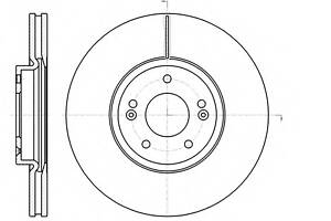 Тормозной диск для моделей: HYUNDAI (SANTA-FE, SANTA-FE), KIA (SORENTO)