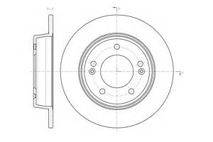 Тормозной диск для моделей: HYUNDAI (VELOSTER, ELANTRA,i30,i30), KIA (CEED,CEED,PRO)