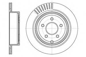 Тормозной диск для моделей: INFINITI (EX, G,G,M,G), NISSAN (MURANO,MURANO)