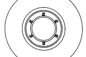 Тормозной диск для моделей: ISUZU (TROOPER, GEMINI,GEMINI,TROOPER,CAMPO,GEMINI,GEMINI,IMPULSE,D-MAX,TFR-TFS), OPEL (FR
