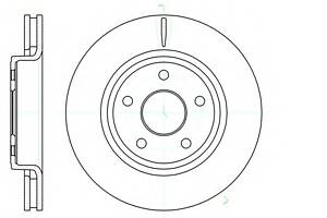 Тормозной диск для моделей: JEEP (GRAND-CHEROKEE, COMMANDER)