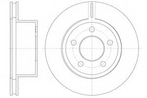 Тормозной диск для моделей: JEEP (WRANGLER, WRANGLER,CHEROKEE,GRAND-CHEROKEE,GRAND-CHEROKEE)