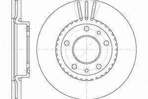 Тормозной диск для моделей: KIA (CARNIVAL, CARNIVAL)