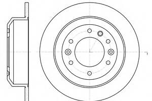 Тормозной диск для моделей: KIA (CARNIVAL)