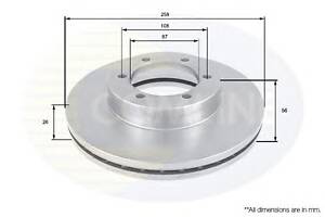 Тормозной диск для моделей: KIA (PREGIO)