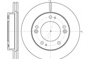 Тормозной диск для моделей: KIA (SPORTAGE, BESTA,RETONA)