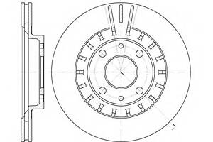 Тормозной диск для моделей: LADA (110, 112,111,KALINA)