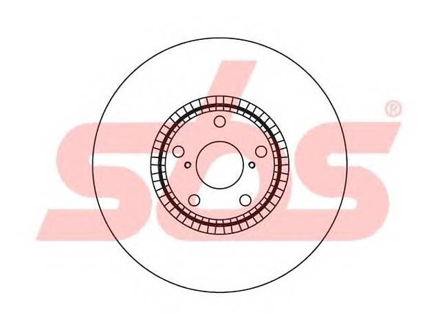 Гальмівний диск для моделей: LEXUS (GS)