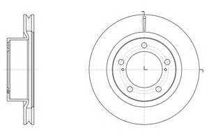 Тормозной диск для моделей: LEXUS (LX), TOYOTA (LAND-CRUISER)