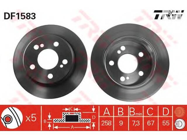 Тормозной диск для моделей: LIFAN (320), MERCEDES-BENZ (E-CLASS,E-CLASS,E-CLASS,S-CLASS,C-CLASS,E-CLASS,E-CLASS,C-CLA