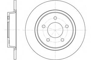 Тормозной диск для моделей: MAZDA (3, 3,5,3,3,5)