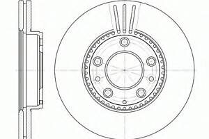 Тормозной диск для моделей: MAZDA (6, 6,6)