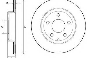 Тормозной диск для моделей: MAZDA (6, 6)