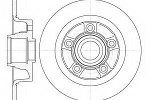 Тормозной диск для моделей: MAZDA (626, 626,626,626,626)