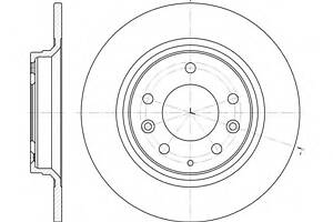 Гальмівний диск для моделей: MAZDA (626,626,626, FAMILIA, 323, PREMACY, 6,6,6, MX-5, BT-50, 6,6, 6)