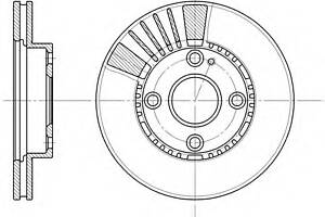 Тормозной диск для моделей: MAZDA (FAMILIA, FAMILIA,FAMILIA,323,FAMILIA,FAMILIA,FAMILIA,323,323,DEMIO)