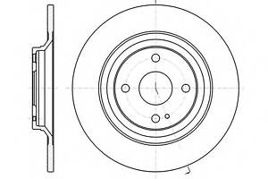 Тормозной диск для моделей: MAZDA (MX-5)