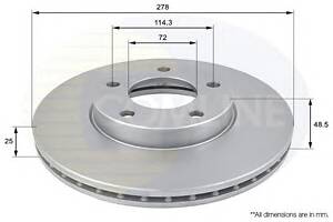 Тормозной диск для моделей: MAZDA (PREMACY, 3,3,5,3,3,5)