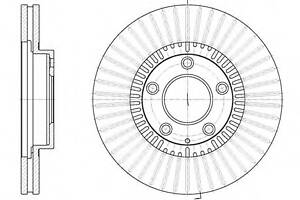 Тормозной диск для моделей: MAZDA (XEDOS, MPV)