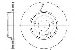 Тормозной диск для моделей: MERCEDES-BENZ (A-CLASS, B-CLASS)