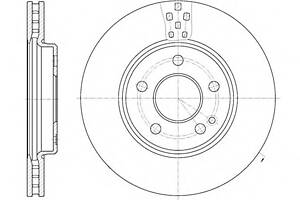 Тормозной диск для моделей: MERCEDES-BENZ (A-CLASS, B-CLASS)