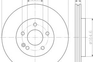 Тормозной диск для моделей: MERCEDES-BENZ (A-CLASS, B-CLASS)