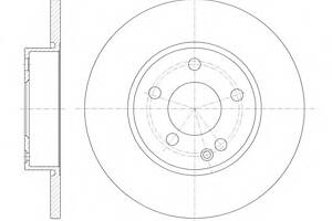Тормозной диск для моделей: MERCEDES-BENZ (A-CLASS)