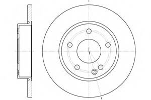 Тормозной диск для моделей: MERCEDES-BENZ (A-CLASS)