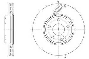 Тормозной диск для моделей: MERCEDES-BENZ (B-CLASS, A-CLASS,CLA,GLA-CLASS)