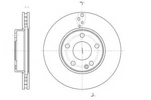 Тормозной диск для моделей: MERCEDES-BENZ (B-CLASS, A-CLASS)