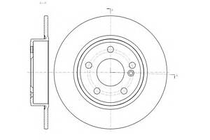 Тормозной диск для моделей: MERCEDES-BENZ (B-CLASS, A-CLASS)