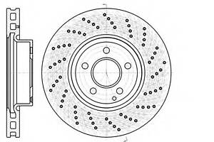 Гальмівний диск для моделей: MERCEDES-BENZ (C-CLASS, C-CLASS, E-CLASS, E-CLASS, E-CLASS, C-CLASS)