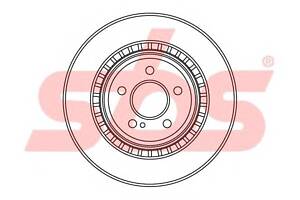 Гальмівний диск для моделей: MERCEDES-BENZ (E-CLASS, E-CLASS, CLS)