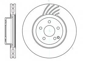 Гальмівний диск для моделей: MERCEDES-BENZ (SL, E-CLASS, E-CLASS, CLS, GLK-CLASS)