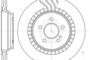 Тормозной диск для моделей: MERCEDES-BENZ (SL, S-CLASS,S-CLASS)