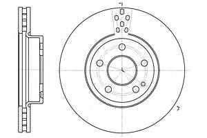 Тормозной диск для моделей: MERCEDES-BENZ (VIANO, VITO,VITO)